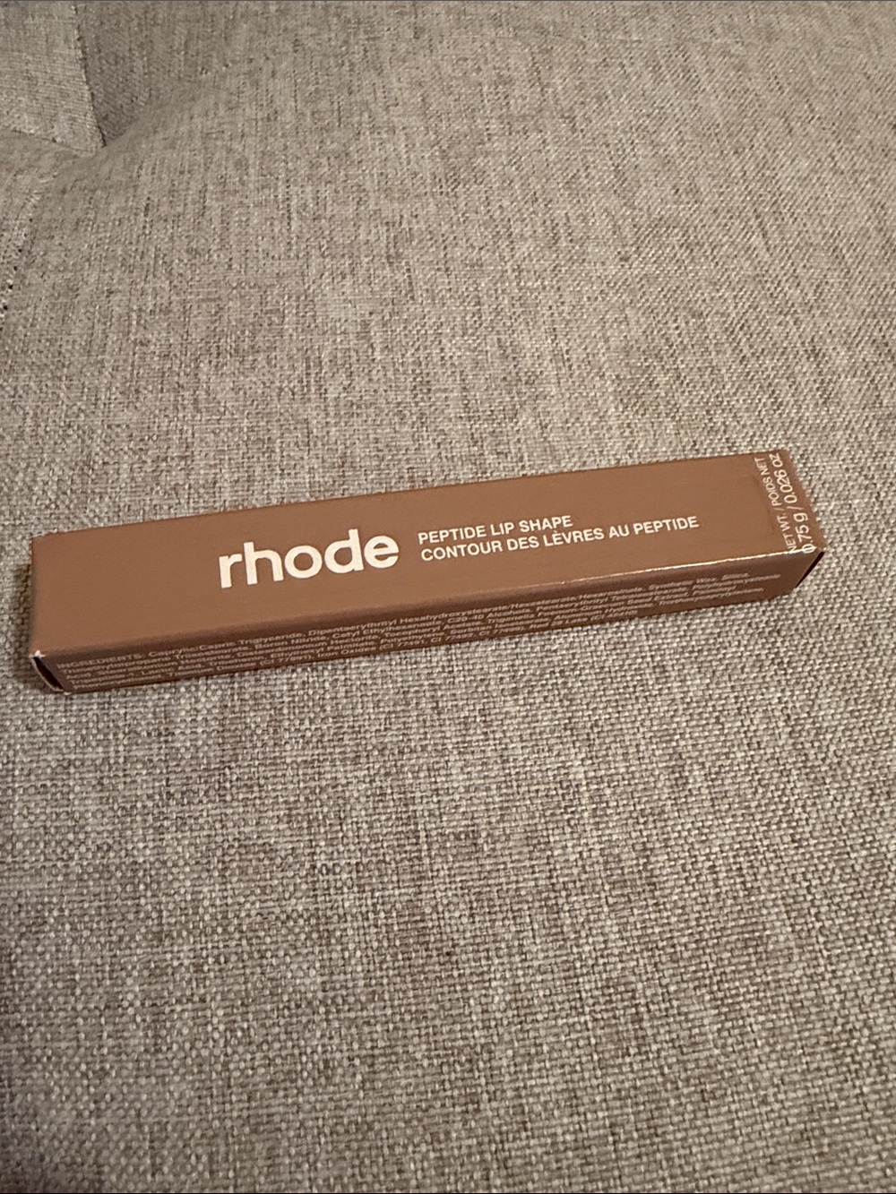 Rhode lip contour in the shade lean